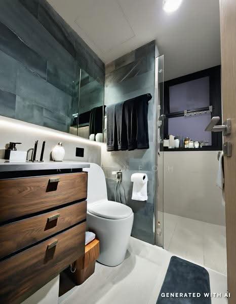 Westwood Residences EC, 184 Westwood Avenue, Boon Lay / Jurong / Tuas, 4 Bedrooms, 1,152 sqft, Condominium For Sale, by Rick Neoh, 500267058 - Bathroom - PropertyGuru.com.sg