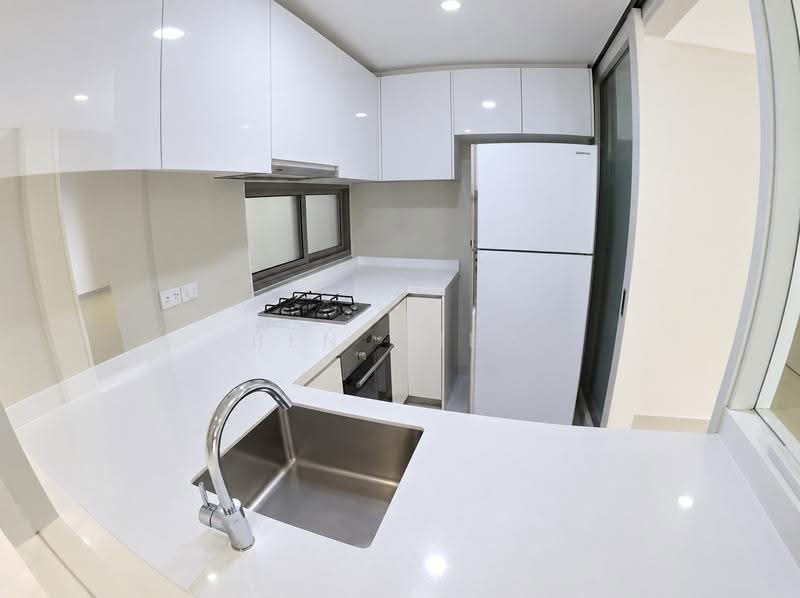 Sky Habitat, 7 Bishan Street 15, Ang Mo Kio / Bishan / Thomson, 2 Bedrooms, 1,023 sqft, Condominium For Rent, by Ben Chew, 500267077 - Kitchen - PropertyGuru.com.sg