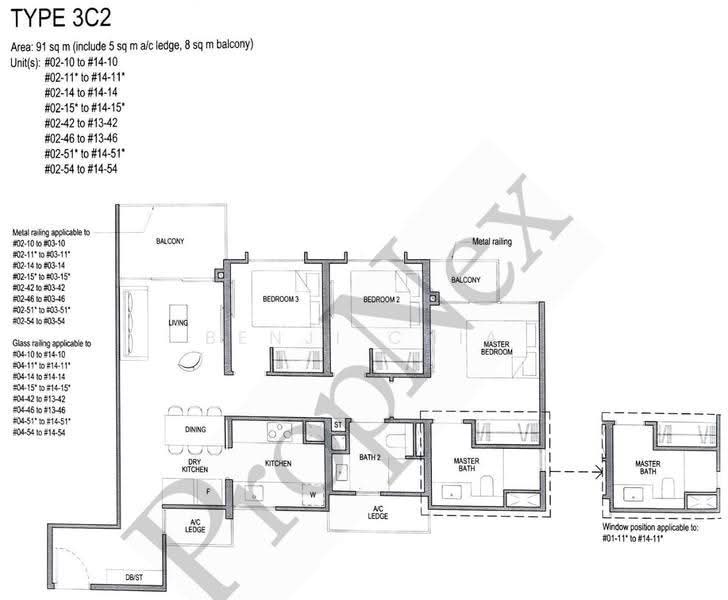 Park Colonial, 10 Woodleigh Lane, Macpherson / Potong Pasir, 3 Bedrooms, 980 sqft, Condominium For Sale, by Benji Chia, 500267085 - PropertyGuru.com.sg