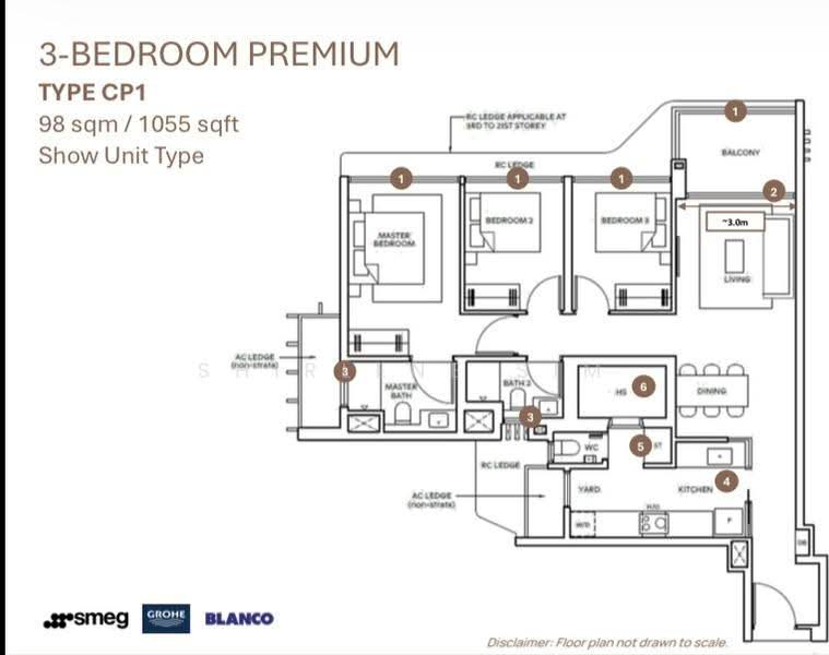 Thomson Reserve, Bright Hill Drive, Ang Mo Kio / Bishan / Thomson, 3 Bedrooms, 1,055 sqft, Condominium For Sale, by Shirlene Sim, 500267086 - PropertyGuru.com.sg