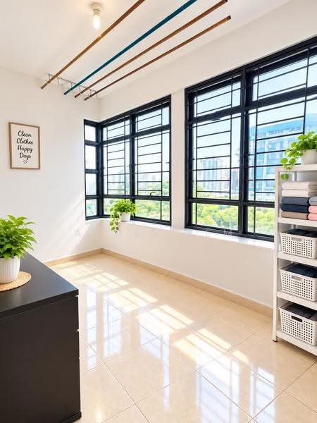418 Ang Mo Kio Avenue 10, 418 Ang Mo Kio Avenue 10, Ang Mo Kio / Bishan / Thomson, 3 Bedrooms, 1,065 sqft, HDB Flat For Sale, by Agnes Sem, 500267133 - Balcony - PropertyGuru.com.sg