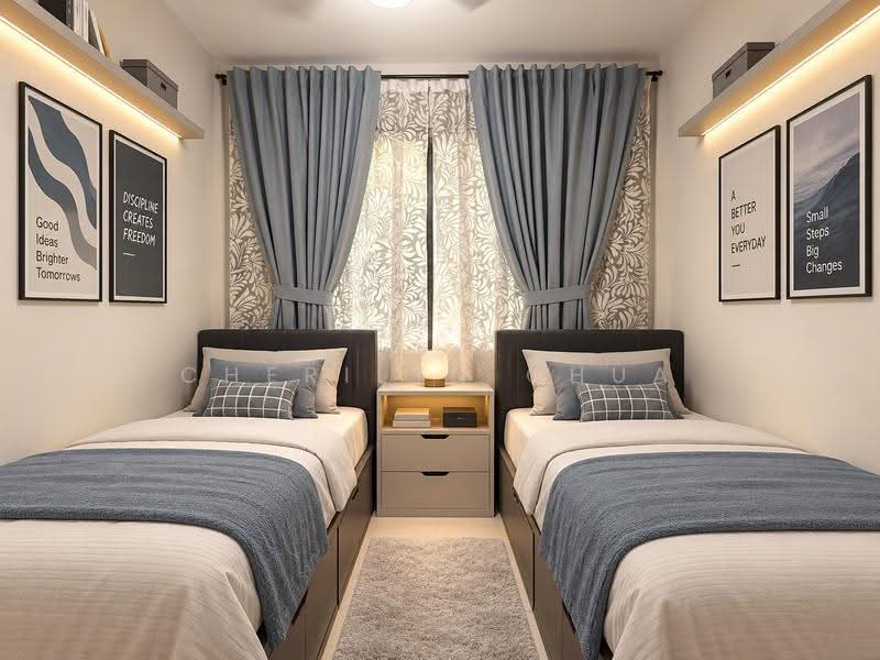 Treasure at Tampines, 3 Tampines Lane, Pasir Ris / Tampines, 3 Bedrooms, 1,012 sqft, Condominium For Sale, by Cherilyn Chua, 500267136 - Bedroom - PropertyGuru.com.sg