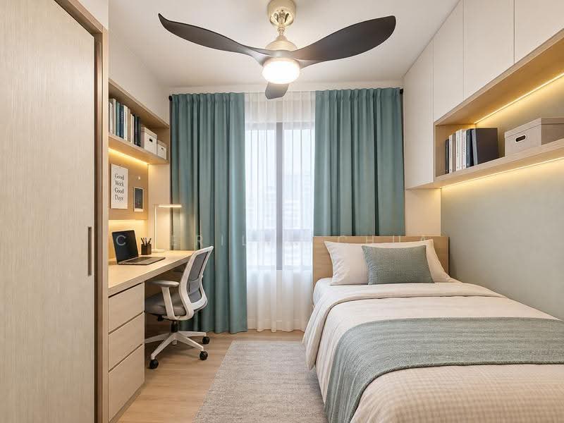 Treasure at Tampines, 3 Tampines Lane, Pasir Ris / Tampines, 3 Bedrooms, 1,012 sqft, Condominium For Sale, by Cherilyn Chua, 500267136 - Bedroom - PropertyGuru.com.sg