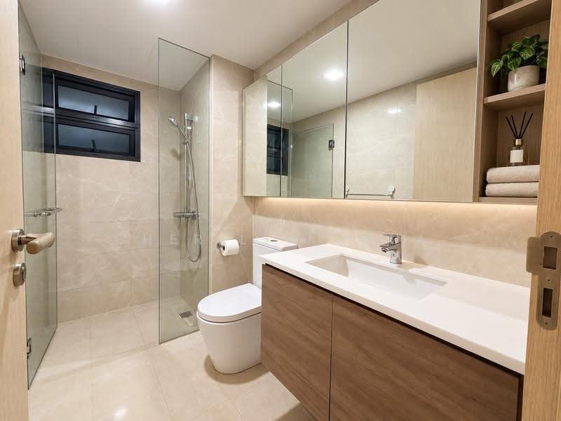 Treasure at Tampines, 3 Tampines Lane, Pasir Ris / Tampines, 3 Bedrooms, 1,012 sqft, Condominium For Sale, by Cherilyn Chua, 500267136 - Bathroom - PropertyGuru.com.sg