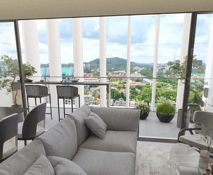 The Myst, 800 Upper Bukit Timah Road, Dairy Farm / Bukit Panjang / Choa Chu Kang, 5 Bedrooms, 1,690 sqft, Condominium For Sale, by Jasmine Tan P H, 500267149 - Balcony - PropertyGuru.com.sg