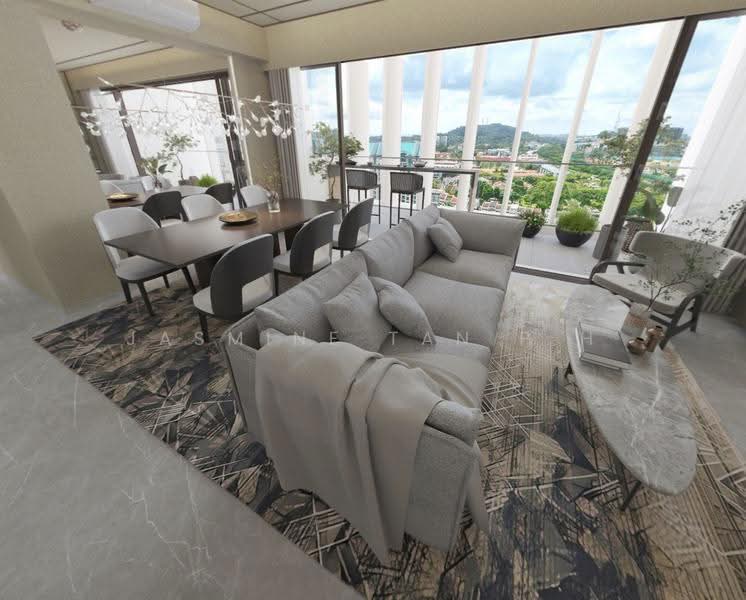 The Myst, 800 Upper Bukit Timah Road, Dairy Farm / Bukit Panjang / Choa Chu Kang, 5 Bedrooms, 1,690 sqft, Condominium For Sale, by Jasmine Tan P H, 500267149 - Living Room - PropertyGuru.com.sg