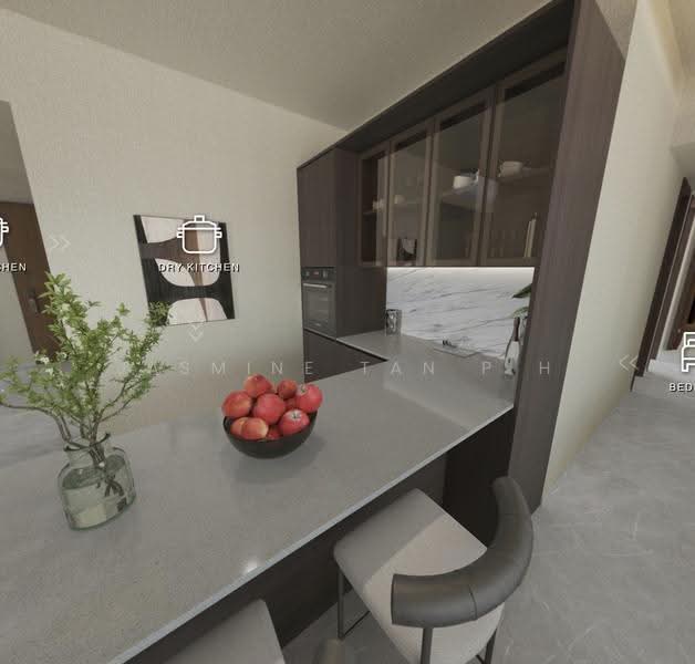 The Myst, 800 Upper Bukit Timah Road, Dairy Farm / Bukit Panjang / Choa Chu Kang, 5 Bedrooms, 1,690 sqft, Condominium For Sale, by Jasmine Tan P H, 500267149 - Kitchen - PropertyGuru.com.sg