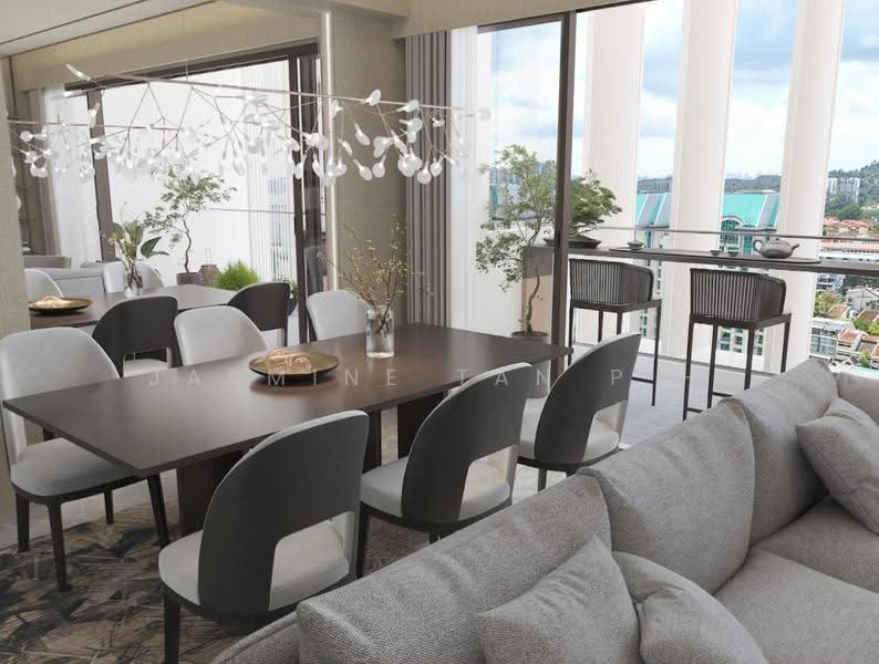 The Myst, 800 Upper Bukit Timah Road, Dairy Farm / Bukit Panjang / Choa Chu Kang, 5 Bedrooms, 1,690 sqft, Condominium For Sale, by Jasmine Tan P H, 500267149 - Dining Room - PropertyGuru.com.sg