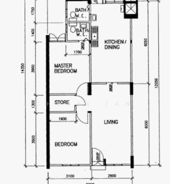 306 Clementi Avenue 4, 306 Clementi Avenue 4, Buona Vista / West Coast / Clementi New Town, 2 Bedrooms, 721 sqft, HDB Flat For Rent, by Cheryl Tan, 500267173 - PropertyGuru.com.sg