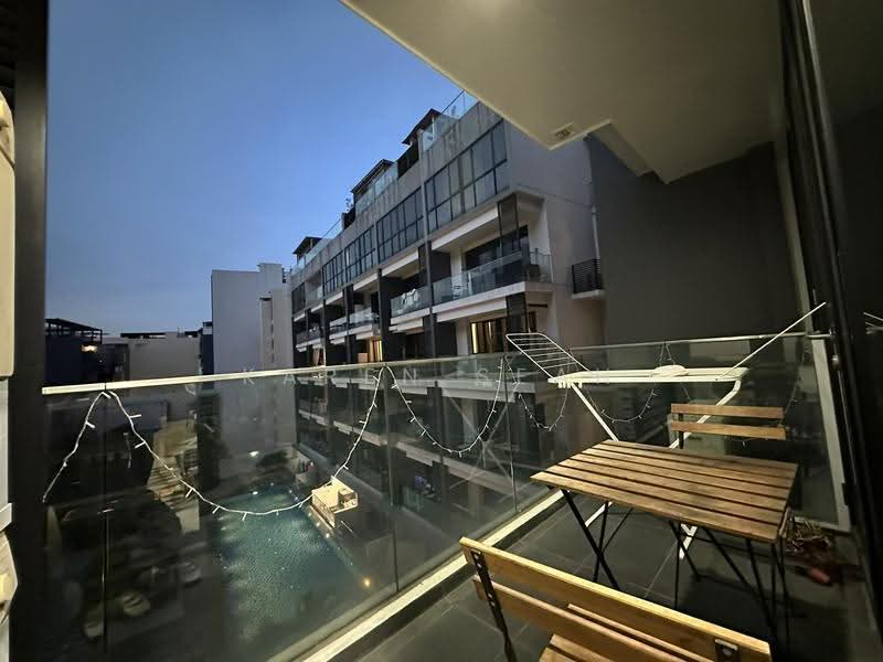 Guillemard Edge, 38 Lorong 30 Geylang, Eunos / Geylang / Paya Lebar, Studio, 441 sqft, Condominium For Sale, by Karen Seah, 500267178 - Balcony - PropertyGuru.com.sg