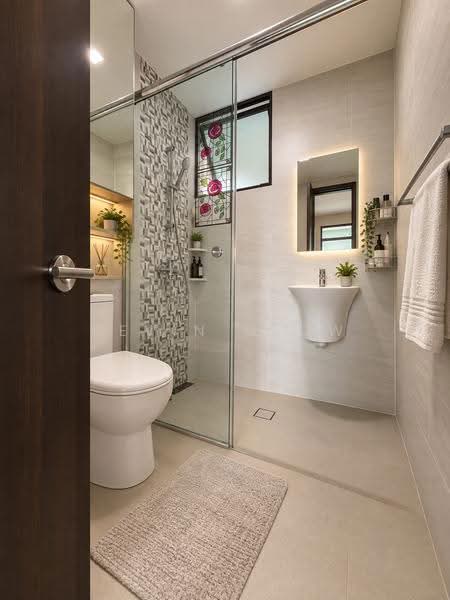 The Treeline, 110 Lorong G Telok Kurau, East Coast / Marine Parade, 2 Bedrooms, 1,485 sqft, Apartment For Sale, by Kevin Geow, 500267196 - Bathroom - PropertyGuru.com.sg