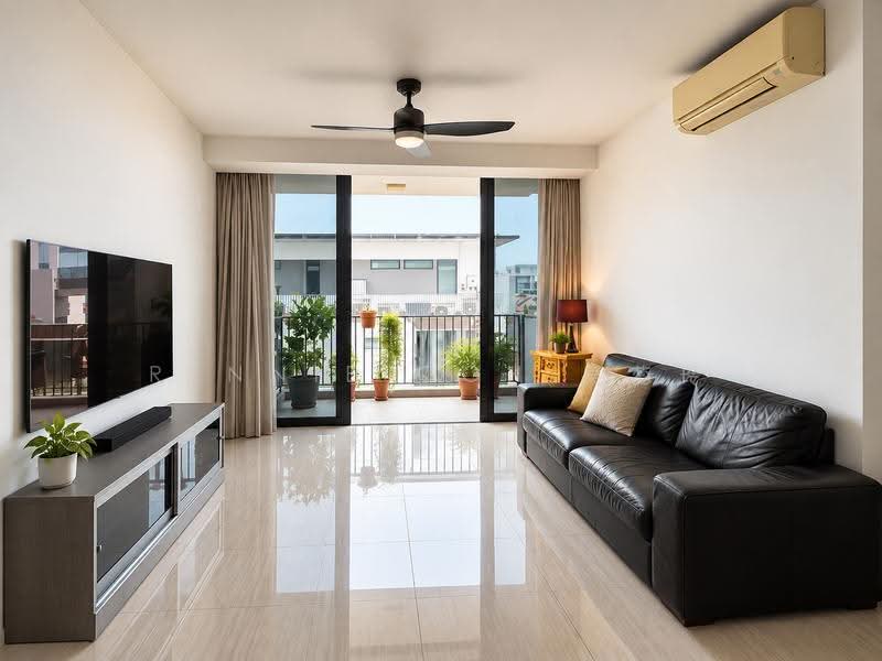 My Manhattan, 35 Simei Street 3, Pasir Ris / Tampines, 3 Bedrooms, 1,076 sqft, Condominium For Rent, by Rennie Goh 吴蕊玲, 500267200 - Living Room - PropertyGuru.com.sg