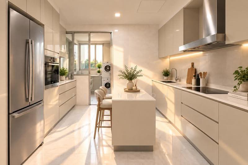 Reflections at Keppel Bay, 1 Keppel Bay View, Harbourfront / Telok Blangah, 4 Bedrooms, 2,465 sqft, Condominium For Sale, by Ethan Goh, 500267256 - Kitchen - PropertyGuru.com.sg