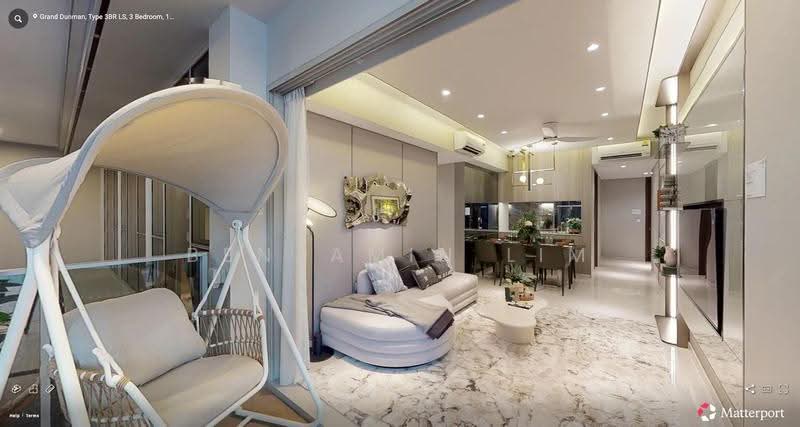 Grand Dunman, 18 Dunman Road, East Coast / Marine Parade, 4 Bedrooms, 1,119 sqft, Condominium For Sale, by Benjamin Lim, 500267257 - Living Room - PropertyGuru.com.sg
