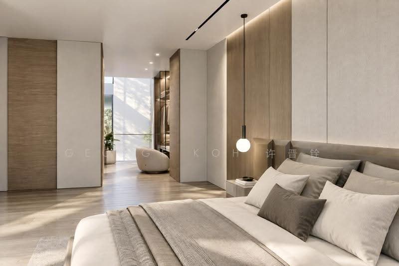 Brand New Luxury Terrace Mins to Lorong Chuan MRT, Hougang / Punggol / Sengkang, 6 Bedrooms, 7,951 sqft, Terraced House For Sale, by George Koh 许晋铨, 500267271 - Bedroom - PropertyGuru.com.sg