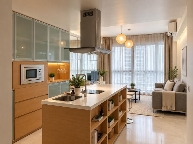 The Clift, 21 McCallum Street, Boat Quay / Raffles Place / Marina, 1 Bedroom, 527 sqft, Apartment For Rent, by Douglas Goh, 500267283 - Kitchen - PropertyGuru.com.sg