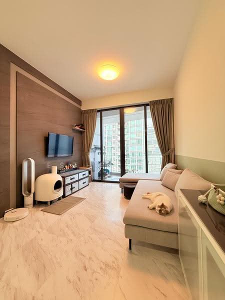 VIVA, 6 Suffolk Walk, Newton / Novena, 2 Bedrooms, 1,044 sqft, Condominium For Sale, by Esther Zou, 500267291 - Living Room - PropertyGuru.com.sg
