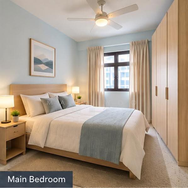 517 Bedok North Avenue 2, 517 Bedok North Avenue 2, Bedok / Upper East Coast, 3 Bedrooms, 990 sqft, HDB Flat For Sale, by MARK WOO  胡国华, 500267298 - Bedroom - PropertyGuru.com.sg