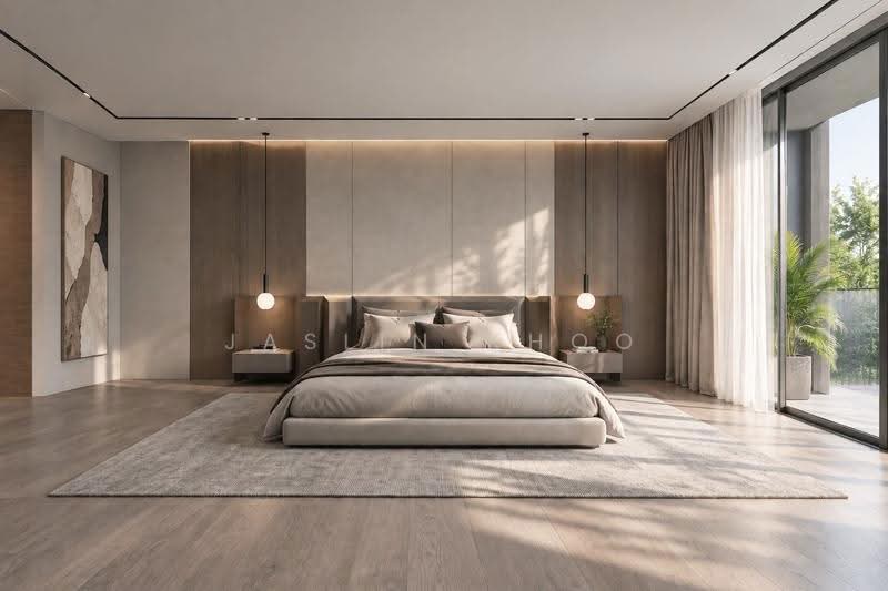 District 19 Luxury Brand New Terrace Home at Lor Chuan, Hougang / Punggol / Sengkang, 6 Bedrooms, 7,951 sqft, Terraced House For Sale, by Jaslin Khoo, 500267300 - Bedroom - PropertyGuru.com.sg