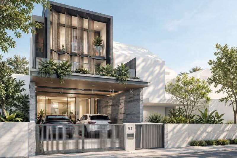 District 19 Luxury Brand New Terrace Home at Lor Chuan, Hougang / Punggol / Sengkang, 6 Bedrooms, 7,951 sqft, Terraced House For Sale, by Jaslin Khoo, 500267300 - Exterior - PropertyGuru.com.sg