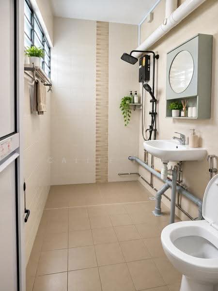 113 Bukit Batok West Avenue 6, 113 Bukit Batok West Avenue 6, Dairy Farm / Bukit Panjang / Choa Chu Kang, 3 Bedrooms, 1,119 sqft, HDB Flat For Sale, by Callie Tan, 500267370 - Bathroom - PropertyGuru.com.sg