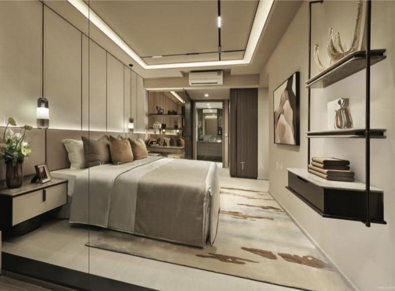 Lucerne Grand 3 Bedroom | Lakeside MRT | Jurong New Launch | HDB Upgrader | D22, Boon Lay / Jurong / Tuas, 3 Bedrooms, 883 sqft, Condominium For Sale, by Kenneth Tan, 500267383 - Master Bedroom - PropertyGuru.com.sg