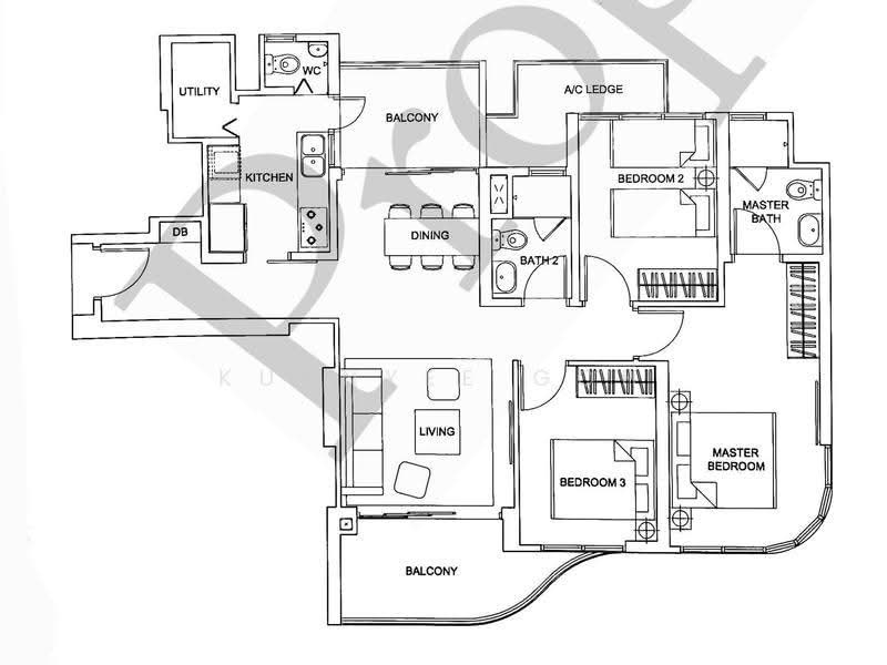 Arc at Tampines, 19 Tampines Avenue 8, Pasir Ris / Tampines, 3 Bedrooms, 1,130 sqft, Condominium For Sale, by Kuanyee Goh, 500267394 - PropertyGuru.com.sg