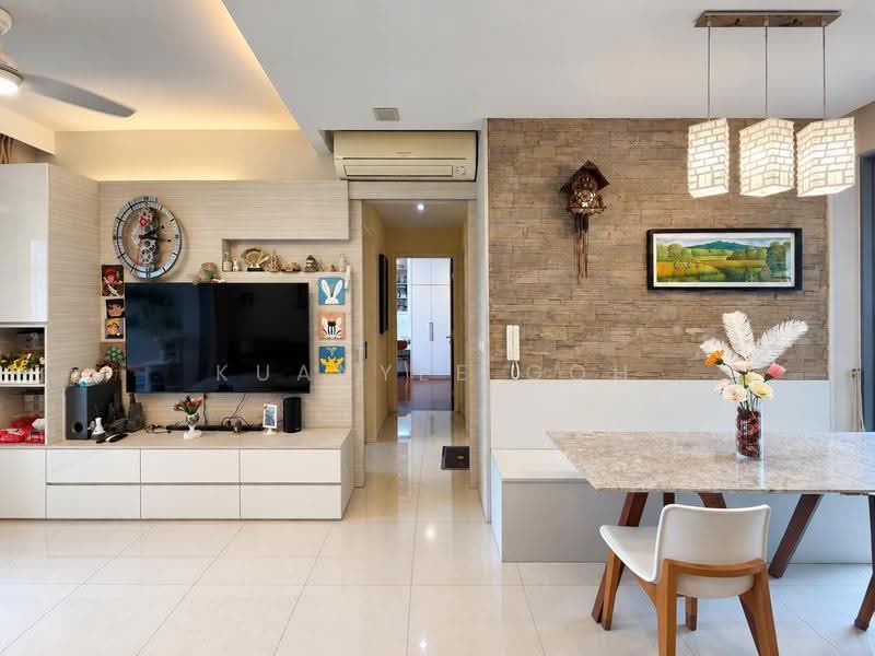 Arc at Tampines, 19 Tampines Avenue 8, Pasir Ris / Tampines, 3 Bedrooms, 1,130 sqft, Condominium For Sale, by Kuanyee Goh, 500267394 - Living Room - PropertyGuru.com.sg