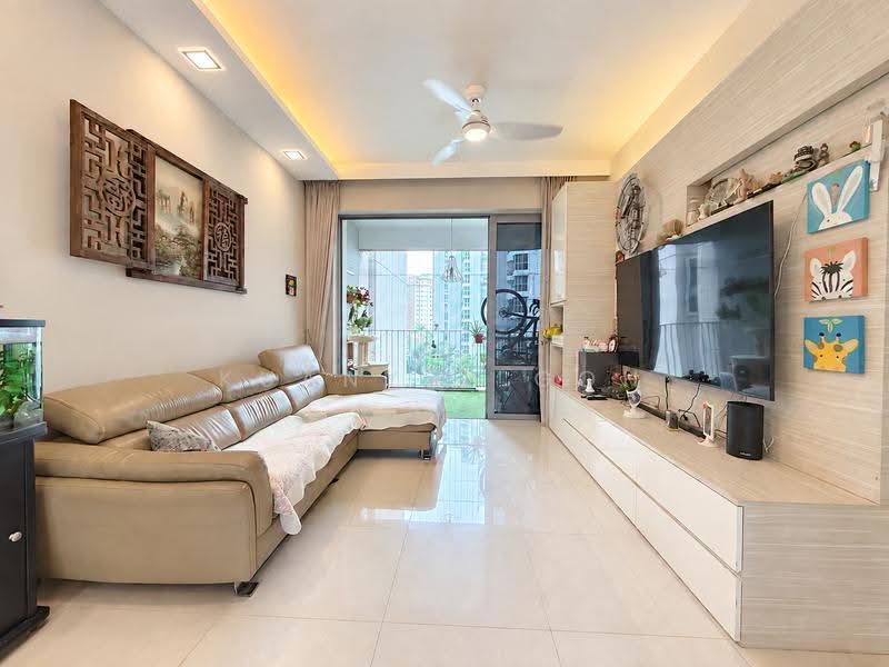 Arc at Tampines, 19 Tampines Avenue 8, Pasir Ris / Tampines, 3 Bedrooms, 1,130 sqft, Condominium For Sale, by Kuanyee Goh, 500267394 - Living Room - PropertyGuru.com.sg