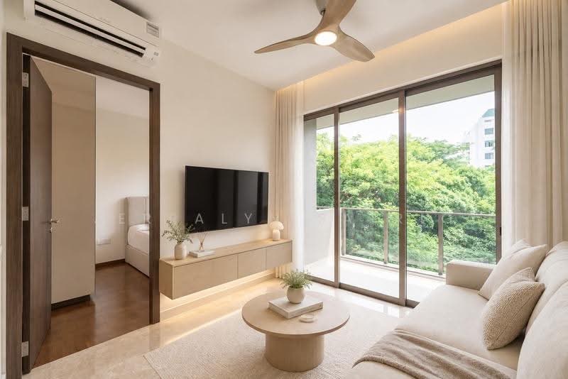 Forett at Bukit Timah, 32A Toh Tuck Road, Clementi Park / Upper Bukit Timah, 1 Bedroom, 474 sqft, Condominium For Sale, by Jerralyn Satrio, 500267404 - Living Room - PropertyGuru.com.sg