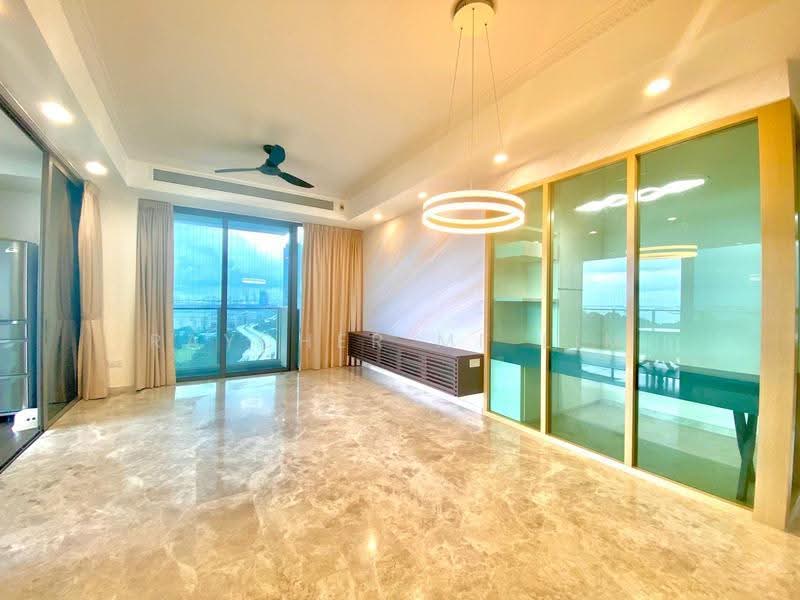 Skyline Residences, 608 Telok Blangah Road, Harbourfront / Telok Blangah, 3 Bedrooms, 1,475 sqft, Condominium For Rent, by Raycher MF Lim, 500267405 - Living Room - PropertyGuru.com.sg