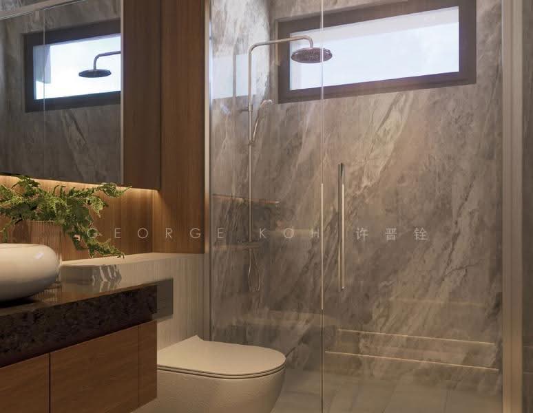 District 19 Luxury Brand New Semi-Detached Home at Serangoon Gardens, Hougang / Punggol / Sengkang, 5 Bedrooms, 7,427 sqft, Semi-Detached House For Sale, by George Koh 许晋铨, 500267429 - Bathroom - PropertyGuru.com.sg