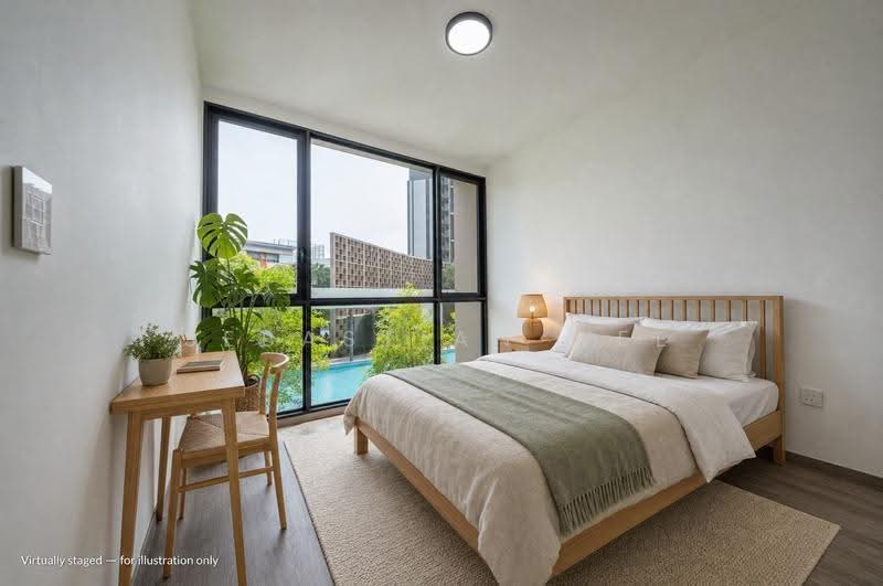 Norwood Grand, Admiralty / Woodlands, 3 Bedrooms, 904 sqft, Condominium For Rent, by Sebastian Wee, 500267430 - Master Bedroom - PropertyGuru.com.sg