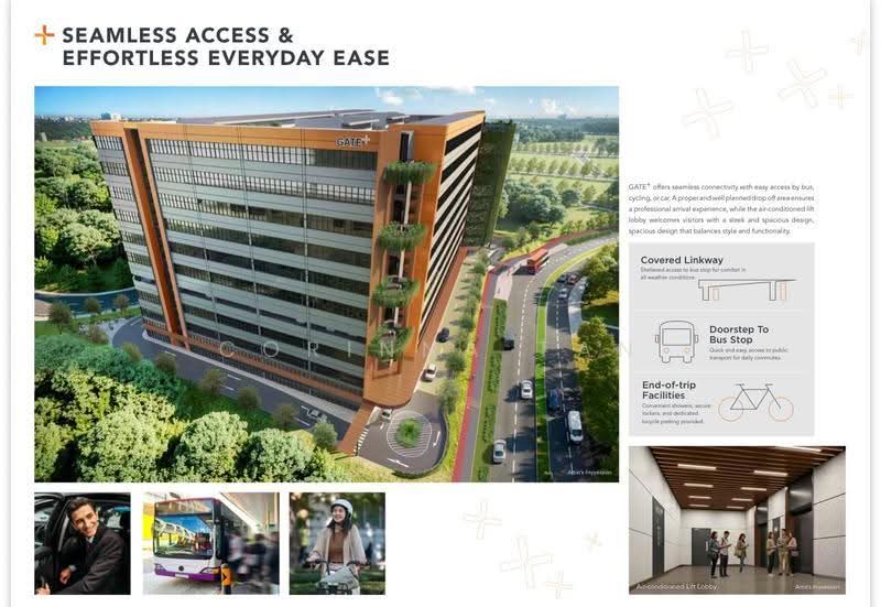 Gate+, Tukang Innovation Drive, Boon Lay / Jurong / Tuas, 1,625 sqft, Factory / Workshop (B2) For Sale, by Corinna Tan, 500267461 - Lobby - CommercialGuru.com.sg