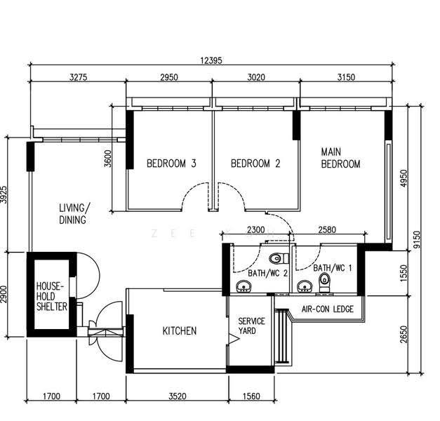 509C Yishun Avenue 4, 509C Yishun Avenue 4, Sembawang / Yishun, 3 Bedrooms, 1,001 sqft, HDB Flat For Sale, by Zee Koh, 500267463 - PropertyGuru.com.sg