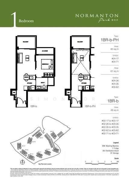 Normanton Park, 47 Normanton Park, Buona Vista / West Coast / Clementi New Town, 1 Bedroom, 527 sqft, Condominium For Sale, by Simon Por, 500267493 - PropertyGuru.com.sg