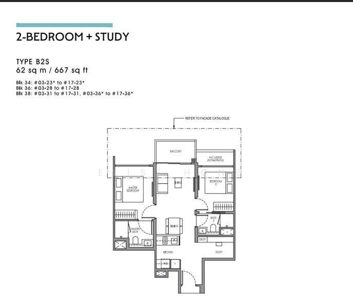 Lucerne Grand, Lakeside Drive, Boon Lay / Jurong / Tuas, 2 Bedrooms, 667 sqft, Condominium For Sale, by Elise Hong, 500267575 - PropertyGuru.com.sg