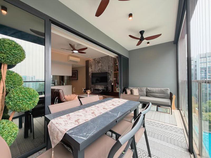 The Woodleigh Residences, 21 Bidadari Park Drive, Macpherson / Potong Pasir, 3 Bedrooms, 1,119 sqft, Apartment For Sale, by Alexis Quek, 500267614 - Balcony - PropertyGuru.com.sg