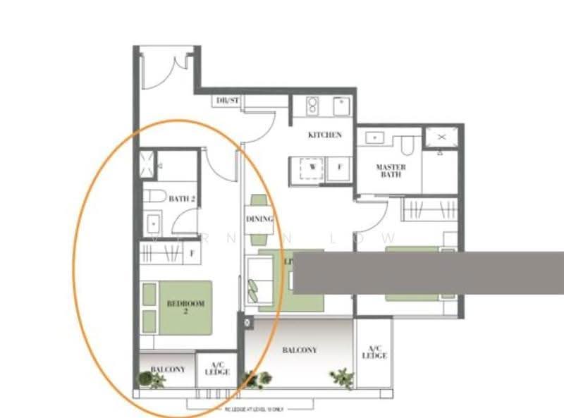 Botanique at Bartley, 223 Upper Paya Lebar Road, Hougang / Punggol / Sengkang, Studio, 310 sqft, Condominium For Rent, by Vernon Low, 500267624 - PropertyGuru.com.sg