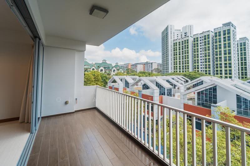 Woodhaven, 71 Woodgrove Avenue, Admiralty / Woodlands, 3 Bedrooms, 1,119 sqft, Condominium For Sale, by Far East Organization, 500267667 - Balcony - PropertyGuru.com.sg