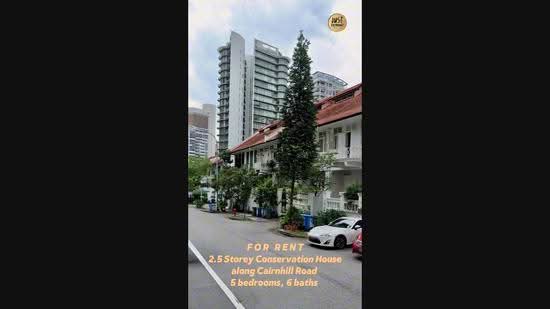 Cairnhill Road, Cairnhill Road 229703, Orchard / River Valley, 5 Bedrooms, 4,200 sqft, Conservation House For Rent, by Raymond Ang, 500267674 - PropertyGuru.com.sg