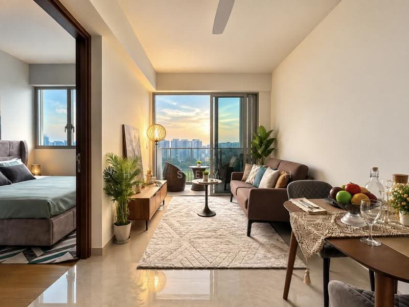 Grand Dunman, 10 Dunman Road, East Coast / Marine Parade, 1 Bedroom, 452 sqft, Condominium For Sale, by Chelsey Soh, 500267680 - Living Room - PropertyGuru.com.sg