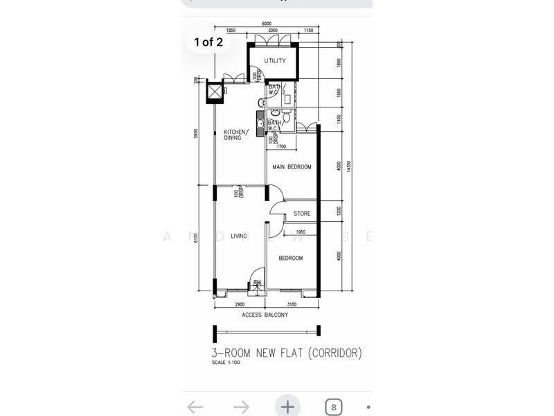 313 Ang Mo Kio Avenue 3, 313 Ang Mo Kio Avenue 3, Ang Mo Kio / Bishan / Thomson, 3 Bedrooms, 785 sqft, HDB Flat For Sale, by Andrew Se, 500267682 - PropertyGuru.com.sg
