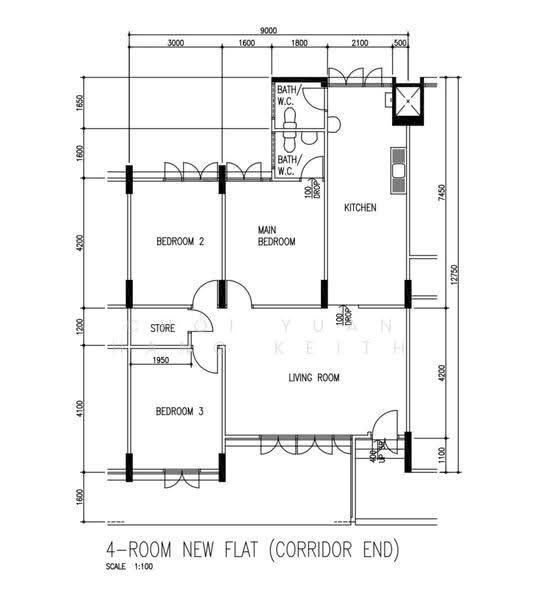 229 Bukit Batok East Avenue 3, 229 Bukit Batok East Avenue 3, Dairy Farm / Bukit Panjang / Choa Chu Kang, 3 Bedrooms, 1,001 sqft, HDB Flat For Sale, by Choi Yuan Hang Keith, 500267695 - PropertyGuru.com.sg