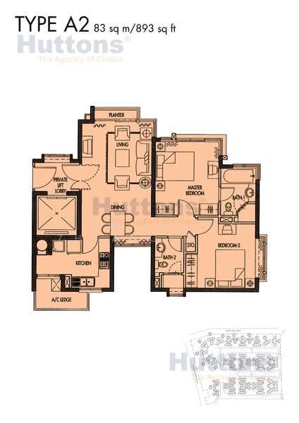 Caribbean at Keppel Bay, 42 Keppel Bay Drive, Harbourfront / Telok Blangah, 2 Bedrooms, 893 sqft, Condominium For Sale, by Willy Zhuang Zhengda, 500267715 - PropertyGuru.com.sg