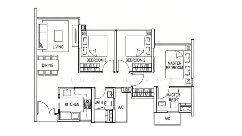 Belysa, 55 Pasir Ris Drive 1, Pasir Ris / Tampines, 3 Bedrooms, 829 sqft, Condominium For Sale, by Ting Sharon, 500267728 - PropertyGuru.com.sg
