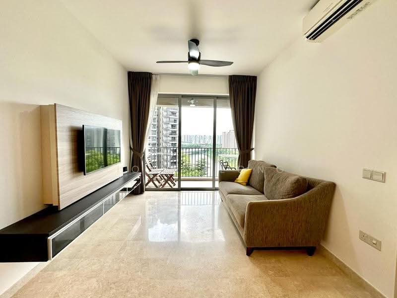RiverTrees Residences, 27 Fernvale Close, Seletar / Yio Chu Kang, 2 Bedrooms, 732 sqft, Condominium For Rent, by Fiona Leong, 500267733 - Living Room - PropertyGuru.com.sg