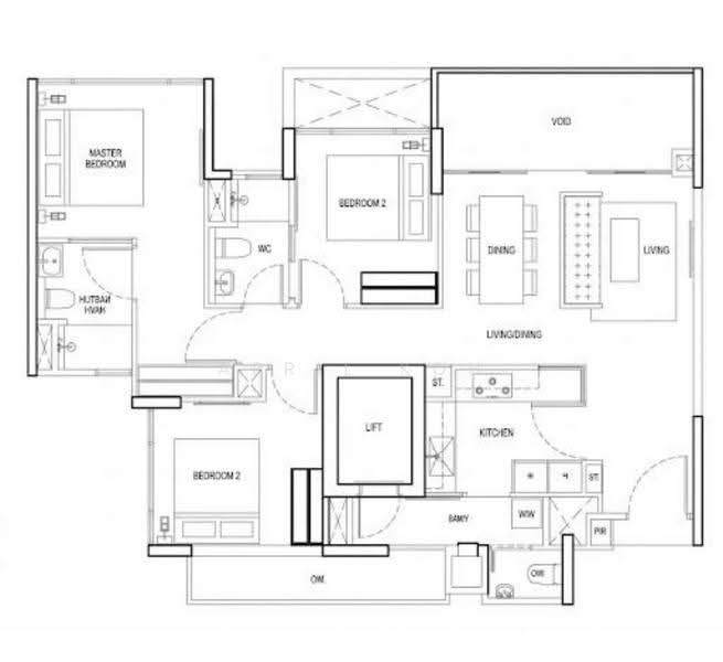 Riversails, 8 Upper Serangoon Crescent, Hougang / Punggol / Sengkang, 3 Bedrooms, 1,109 sqft, Condominium For Sale, by April Koh, 500267746 - PropertyGuru.com.sg