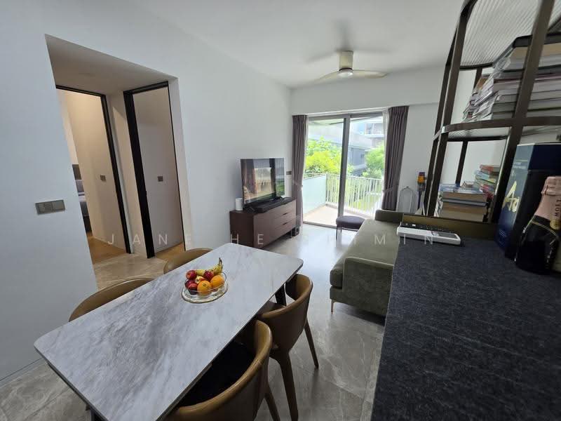 The Reef at King's Dock, 6 Harbourfront Avenue, Harbourfront / Telok Blangah, 2 Bedrooms, 753 sqft, Condominium For Rent, by Jane He Shimin, 500267766 - Living Room - PropertyGuru.com.sg
