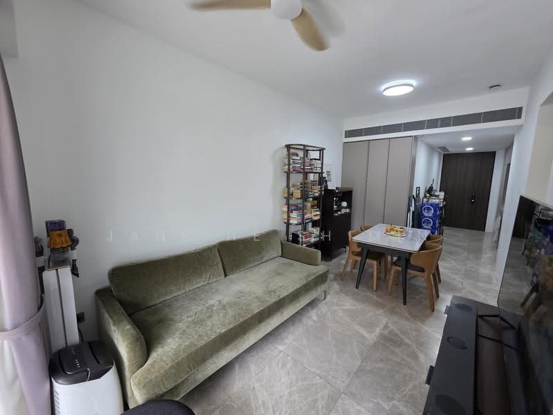The Reef at King's Dock, 6 Harbourfront Avenue, Harbourfront / Telok Blangah, 2 Bedrooms, 753 sqft, Condominium For Rent, by Jane He Shimin, 500267766 - Living Room - PropertyGuru.com.sg